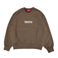 Supreme Washed Box Logo Crewneck画像