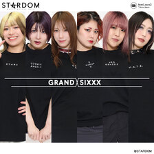 HTML ZERO3 &times; STARDOM Grand Sixxx S/S Tee T624画像