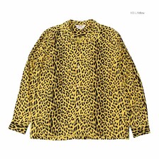 STAR OF HOLLYWOOD HIGH DENSITY RAYON L/S OPEN SHIRT - LEOPARD - SH29489画像