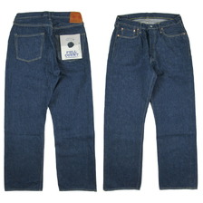 FULLCOUNT 0105NAW 14oz Natural Indigo Wide Denim画像