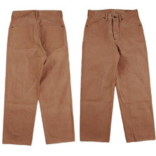 FULLCOUNT Persimmon Tannin Dye Heavy Duck Work Pants 1129-6画像