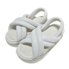 NIKE AIR MAX ISLA SANDAL SUMMIT WHITE/SUMMIT WHITE FJ5929-100画像
