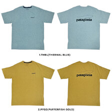 patagonia Men's Casting Logo Responsibili Tee 37811画像
