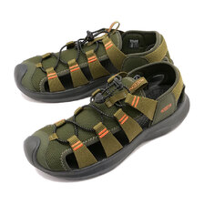KEEN SEANIK H2 FOREST-NIGHT/DARK-OLIVE 1030387画像