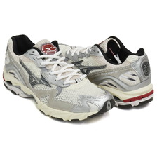 MIZUNO WAVE RIDER 10 OFF WHITE / BLACK / RED D1GA243111画像