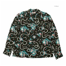 SUN SURF STORE LIMITED L/S RAYON HAWAIIAN SHIRT - AGE OF DISCOVERY - SS39429LS画像