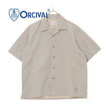 Orcival OPEN COLLAR SHORT SLEEVE SHIRT OR-B0363画像