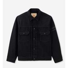 MOMOTARO JEANS #002 CLASSIC Denim Jacket15.7oz Black Denim MMGJ1102画像