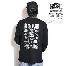 LURKING CLASS NIGHT MOVES FLASH L/S TEE ST25ST10画像