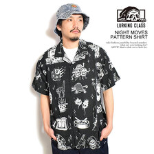 LURKING CLASS NIGHT MOVES PATTERN SHIRT ST25SU01画像