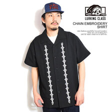 LURKING CLASS CHAIN EMBROIDERY SHIRT ST25SU03画像
