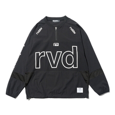 reversal rvddw 4WAY HALF ZIP DRY LONG TEE RV25SS302画像