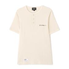 Schott ARMY RIB HENLEY T-SHIRT 7825134009画像