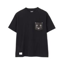 Schott DEER STUDS T-SHIRT FLOWER 7825134010画像