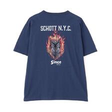 Schott T-SHIRT FIREWOLF 7825134020画像