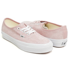 VANS PREMIUM LX AUTHENTIC 44 PIG SUEDE SEPIA ROSE VN000D5KESH画像