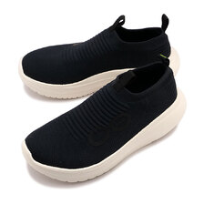 OOFOS Men's OOmy Zen Chalk/Black 2000950173251画像