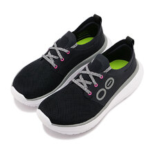 OOFOS Women's OOmy Stride White/Black 2000920004251画像