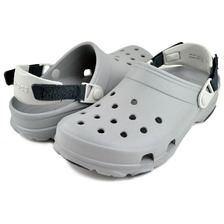 crocs ALL TERRAIN CLOG LIGHT GREY 206340-007画像