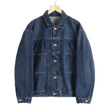 Porter Classic STEINBECK DENIM JACKET NAVY PC-005-2143-1画像