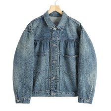 Porter Classic STEINBECK DENIM JACKET BLUE PC-005-3241画像