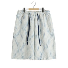 Porter Classic OLD FRANCE INDIGO PRINT SHORTS PC-021-3206画像