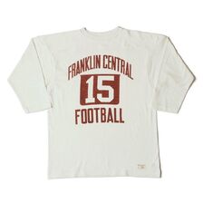 WAREHOUSE Lot 4063 7分袖フットボールT FRANKLIN CENTRAL画像