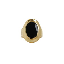 XOLO JEWELRY Amulet Ring with Onyx -Gold- XOR042-GOLD画像