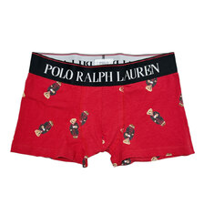 POLO RALPH LAUREN KNIT LOW-RISE BOXER BRIEF RED RM3-A112L画像