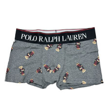 POLO RALPH LAUREN KNIT LOW-RISE BOXER BRIEF HEATHER CHARCOAL RM3-A112L画像