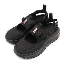 HUNTER TRAVEL FLOW SANDAL BLACK UFF7103MSH画像