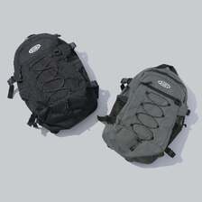 X-girl OVAL LOGO BUNGEE CORD BACKPACK 105251053006画像