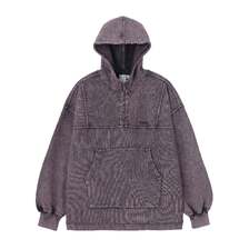 X-girl FADED ANORAK SWEAT HOODIE 105251012006画像