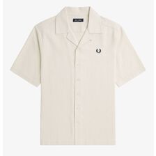 FRED PERRY Pique Texture Revere Collar Shirt M7774画像