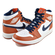 NIKE EASTSIDE GOLF AIR JORDAN 1 HIGH GOLF NRG burnt sunrise/midnight navy DZ4523-800画像