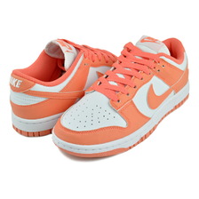 NIKE WMNS DUNK LOW NEXT NATURE white/lt wild mango DD1873-109画像