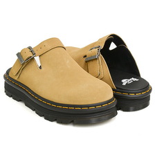 Dr.Martens ZEBZAG MULE SLINGBACK PLATFORM SAVANNAH TAN - E.H.SUEDE 31737439画像