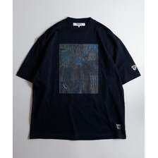 FDMTL PRINTED BORO TEE NAVY FA25-TE16画像