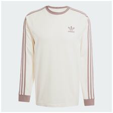 adidas Originals 3-STRIPES L/S TEE Wonder-White/Trace-Brown JN7022/BVB94画像