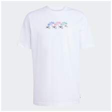 adidas Originals S/S T-SHIRT TS ROLLER WHITE JD0706/KQR37画像