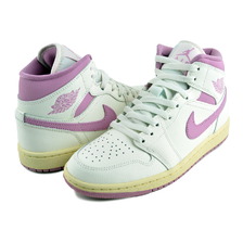 NIKE WMNS AIR JORDAN 1 MID sail/orchid-muslin BQ6472-162画像