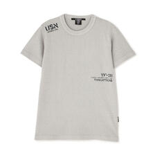 AVIREX FADE WASH HONEYCOMB WAFFLE T-SHIRT 7835134010画像