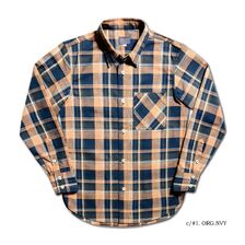 DELUXEWARE MV-15 ORANGE NAVY CHECK画像