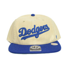 '47 Brand Dodgers Fieldstone '47 CAPTAIN RL Sandstone&times;Royal FLDST12HTP画像