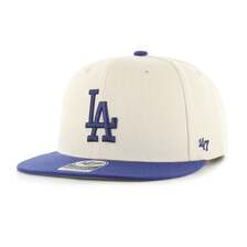 '47 Brand Dodgers No Shot Two Tone '47 CAPTAIN Natural&times;Dark Royal NSHTT12WBP画像