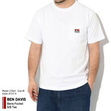 BEN DAVIS Bens Pocket S/S Tee C-25580000画像