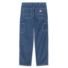 Carhartt WIP SINGLE KNEE PANT BLUE STONE WASHED I034864画像