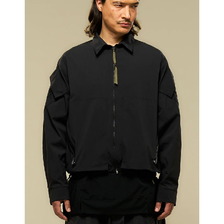 ACRONYM Miliken nylon spandex action zip shirt LA12-M画像