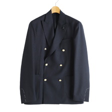 LARDINI DOUBLE BLAZER HOPSACK 5116-A6203HQ703画像