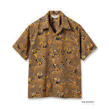 STAR OF HOLLYWOOD Lot No. SH39494 / TYPEWRITER COTTON OPEN SHIRT &ldquo;OWL&rdquo;画像